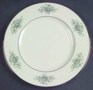Lenox China Beacon Hill (Older) Salad Plate, Fine China Dinnerware   Gray Fruit