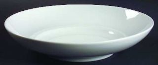 Mikasa Bright White Coupe Soup Bowl, Fine China Dinnerware   All White,Raised Ve