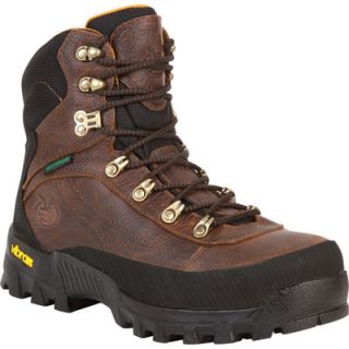 Georgia Crossridge Waterproof Hiker Work Boot   Dark Brown, Size 11 1/2 Wide,