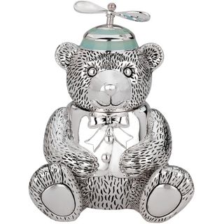 Reed and Barton Propeller Beanie Bear Bank (SilverQuantity 1 pieceModel number 623 )
