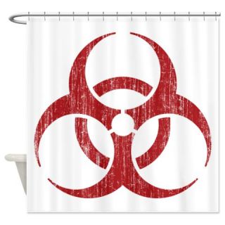  Vintage Biohazard Shower Curtain  Use code FREECART at Checkout