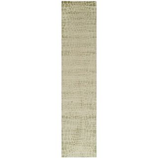 Martha Stewart ia Hanging/ Moss Silk Blend Rug (23 X 10)