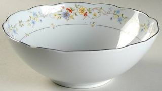 Premiere Candlelight 8 Round Vegetable Bowl, Fine China Dinnerware   Lavender,Y