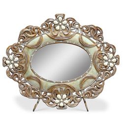 Vintage Rose Mirror