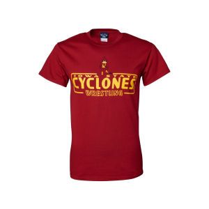 Iowa State Cyclones Blue 84 NCAA Frenzied Wrestling T Shirt