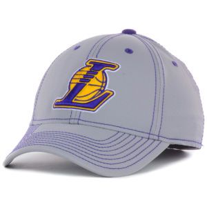 Los Angeles Lakers adidas NBA Primary Grey Flex Cap