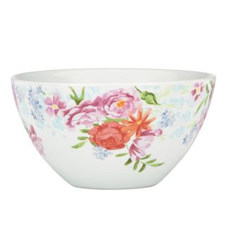 Kathy Ireland Home Spring Bouquet Fruit Bowl By Gorham