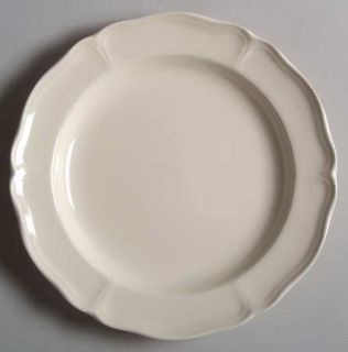 Wedgwood QueenS Plain Salad Plate, Fine China Dinnerware   QueenS Shape, Off W