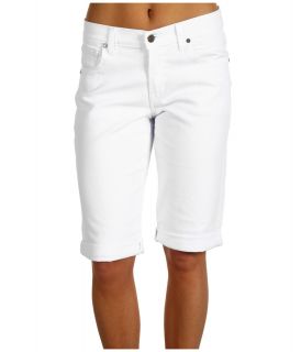CJ by Cookie Johnson Loyalty Knee Short in Optic White Womens Shorts (White)