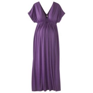 ME Knit Kimono Maxi Dress Purple XS