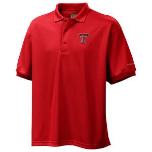 Texas Tech Red Raiders Columbia Perfect Cast Polo