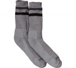 Patagonia Lightweight Merino Crew Socks   Gym Stripe/Feather Grey Wool Socks