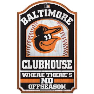 Baltimore Orioles Wincraft 11x17 Wood Sign