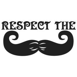 Janlynn Rubber Stamp  Respect The Stache