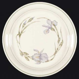 Corning Iris Dinner Plate, Fine China Dinnerware   Cornerstone, Blue Irises, 2 G