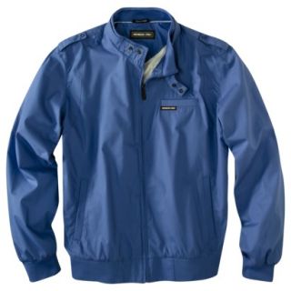 Members Only Mens Iconic Racer Jacket   Azure Blue XL