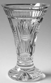 Waterford Millennium Series 8 Footed Vase   Different Design Cuts