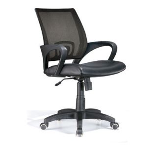 LumiSource Officer Office Chair OFC OFFCR Color Black