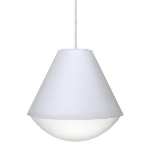 Besa Lighting BEL 1JC RFLXWO LED SN Reflex 1 Light Pendant