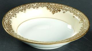 Noritake Garland Fruit/Dessert (Sauce) Bowl, Fine China Dinnerware   Gold Flower