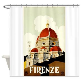  Florence   Firenze Shower Curtain  Use code FREECART at Checkout