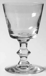 Tiffin Franciscan Optic Clear Wine   Stem #17395, Tiffin/Saturn Optic,Clear