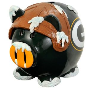 Green Bay Packers Forever Collectibles Mini Thematic Piggy Bank NFL