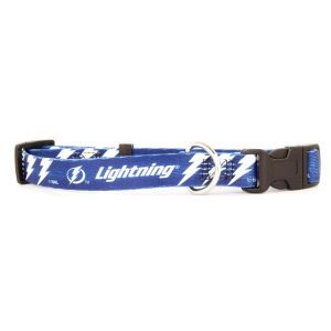 Tampa Bay Lightning Medium Dog Collar