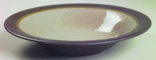 Mikasa Swiss Coffee Dark Brown Rim Soup Bowl, Fine China Dinnerware   Dark Brown