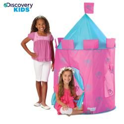 Discovery Kids Pink Indoor/ Outdoor Princess Play Castle