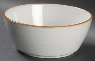 Thomas OBrien Vintage Modern White Soup/Cereal Bowl, Fine China Dinnerware   Al
