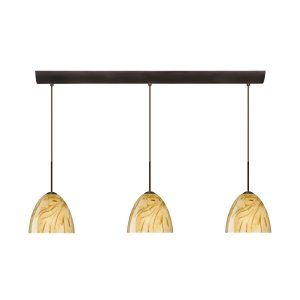 Besa Lighting BEL 3BV 7572HV BR Sasha II Pendant