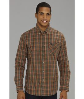 RVCA Sundown LS Mens Long Sleeve Button Up (Gray)