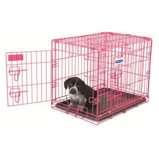 Petmate Puppy 2 Door Training Retreat   24 in. Pink   21929