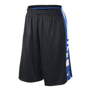 Nike Elite Stripe Mens Basketball Shorts   Black