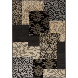 Classic Patch Ink Rug (79 X 108)