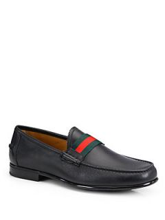 Gucci Frederik Leather Loafers