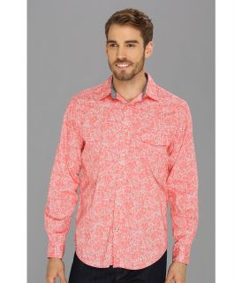 Nautica Floral Hatch Button Down Shirt Mens Long Sleeve Button Up (Pink)