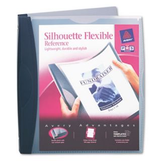 Avery Binder Silhouette View Flexible Binder with Round Rings, 11 x 8 1/2,8