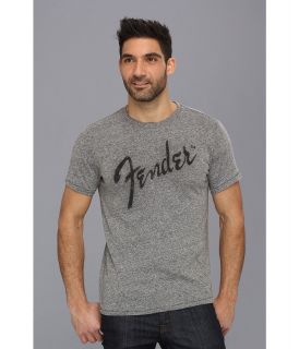 Lucky Brand Printed Fender Tee Mens T Shirt (Black)