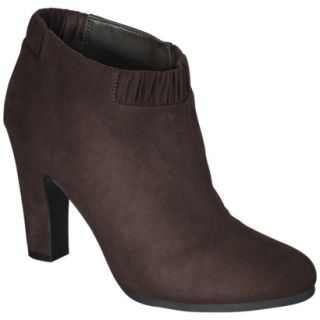 Womens Sam & Libby Selena Ankle Boot with Scrunch Back   Chocolate 11