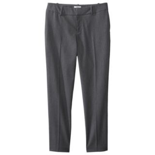 Merona Womens Twill Ankle Pant   (Classic Fit)   Heather Gray   8