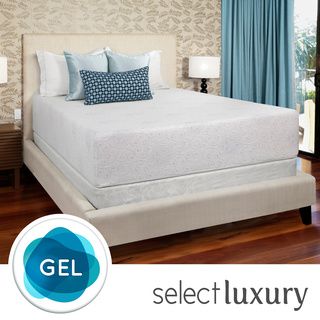 Select Luxury Gel Memory Foam 14 inch King size Medium Firm Mattress