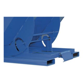 Vestil Self Dumping Steel Hopper   Bumper Release, 6000 lb. Capacity, 1/4 Cubic