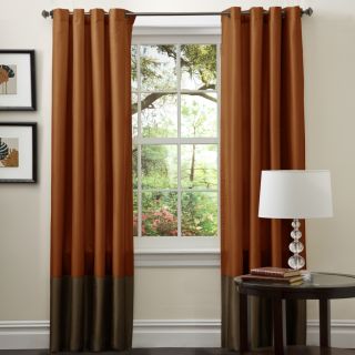 Lush Decor Prima Brown/ Rust 84 inch Curtain Panels (set Of 2)