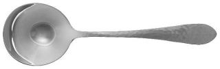 Dominick & Haff Pointed Antique Hammered (Strlg,1895) Round Bowl Soup Spoon (Cre