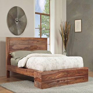 Sheesham Solid Wood Queen size Panel Bed