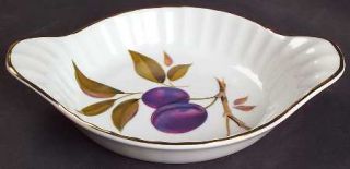 Royal Worcester Evesham Gold (Porcelain) Dish Round/Eared Egg 7, Fine China Din