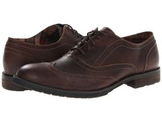 Bed Stu Lather Mens Lace Up Wing Tip Shoes (Taupe)