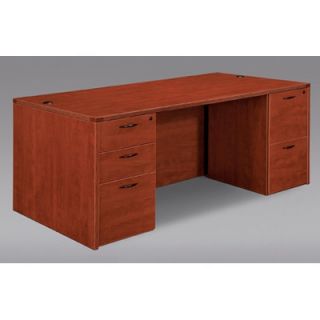 DMi Fairplex Executive Desk Shell Only with Grommet Holes 7005 821 Finish Co